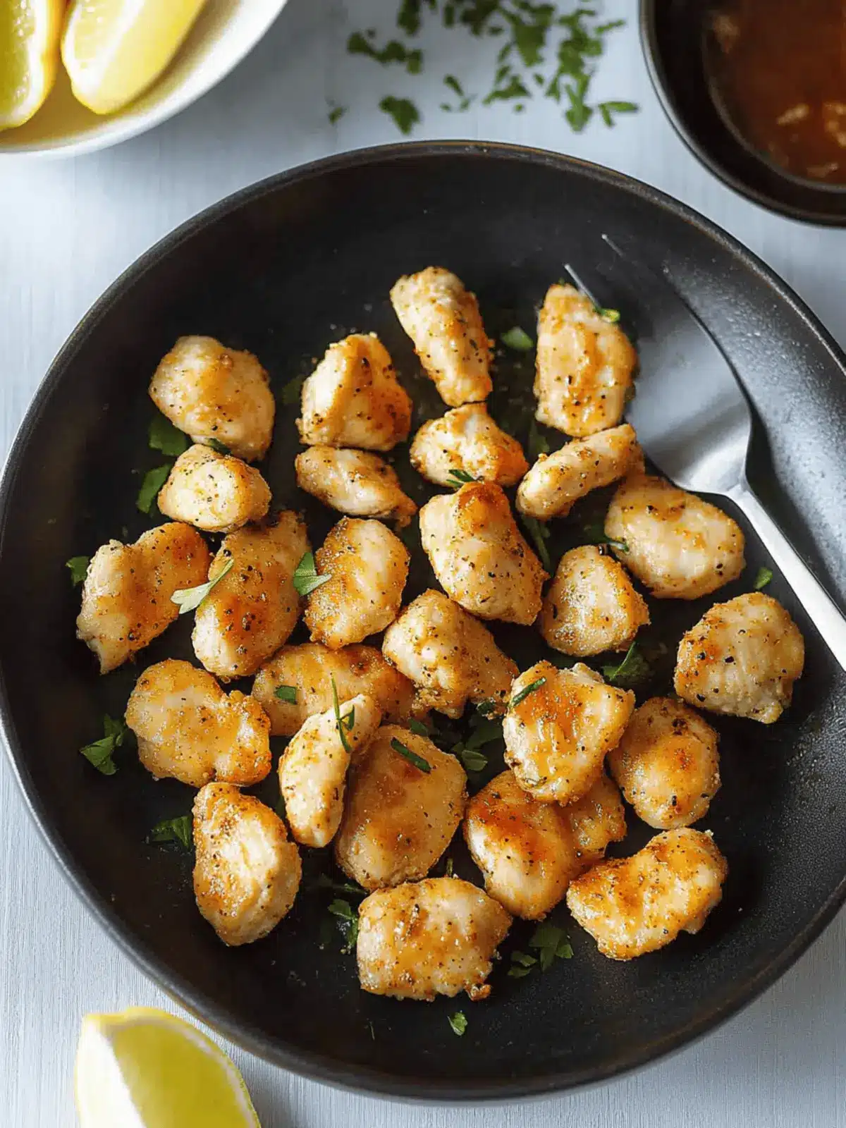 Lemon Pepper Chicken Bites