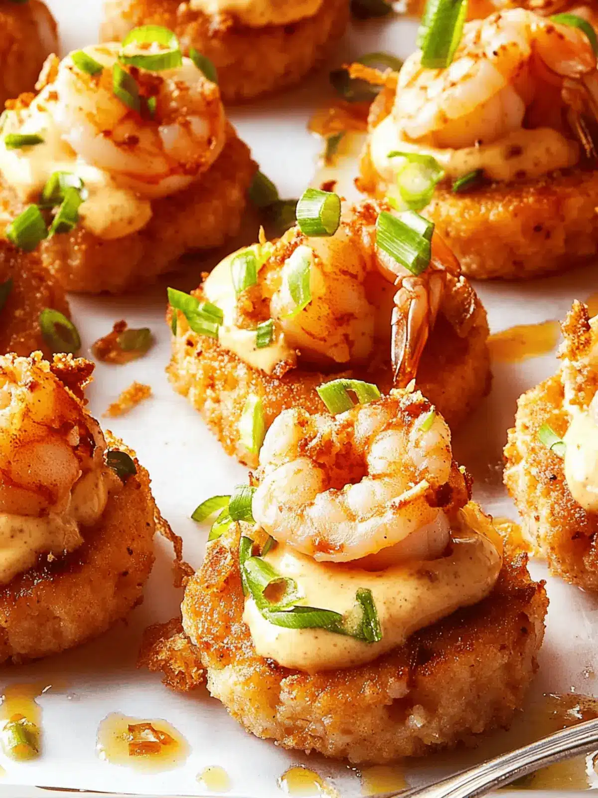 Cheesy Shrimp & Grits Bites