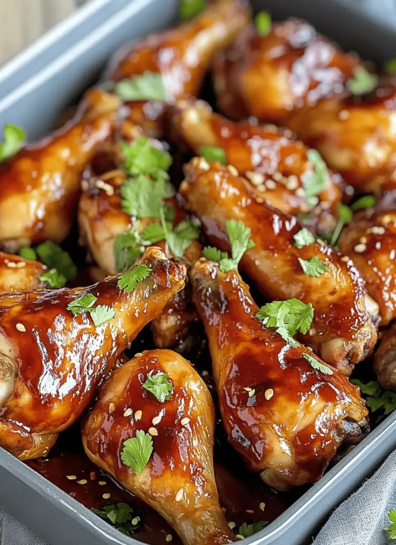 Irresistibly Sticky Hoisin Chicken Drumsticks Recipe 1 Hoisin Chicken Drumsticks