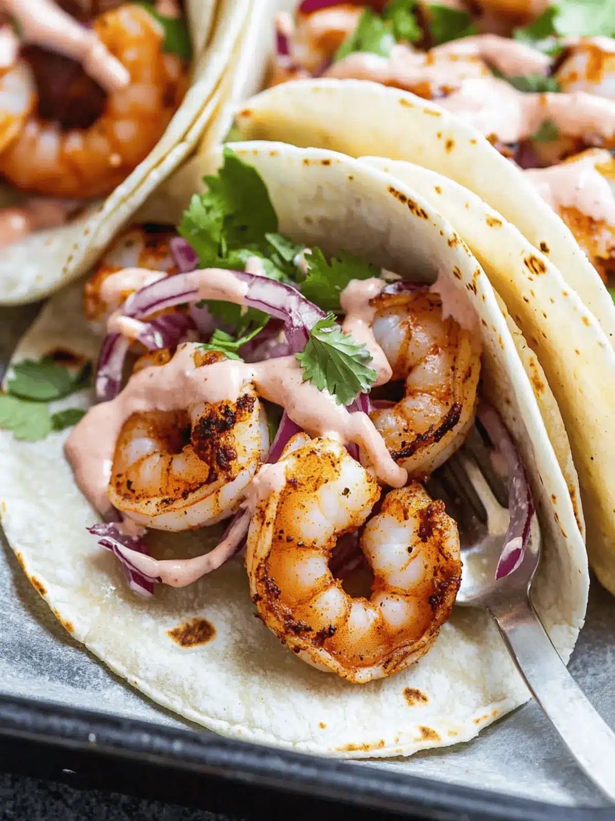 30 Minute Air Fryer Shrimp Tacos
