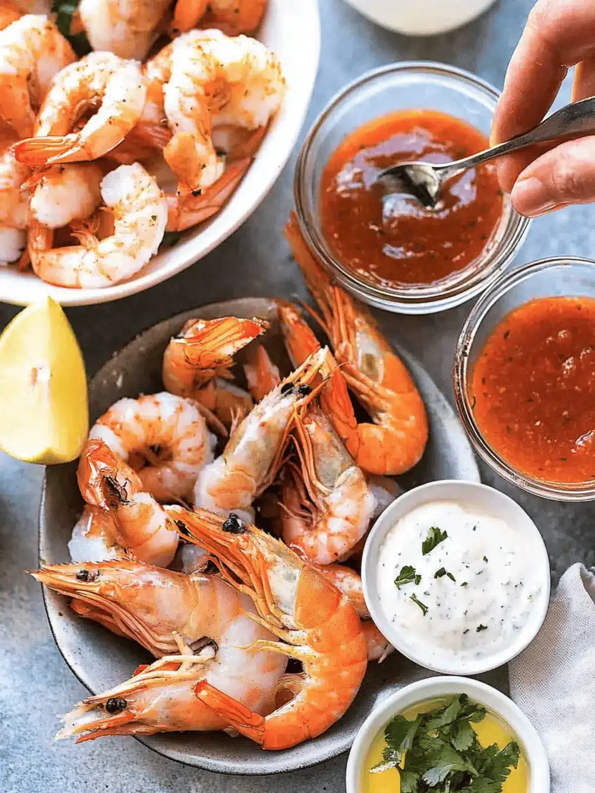 Prawn Dipping Sauces (Seafood Sauces)