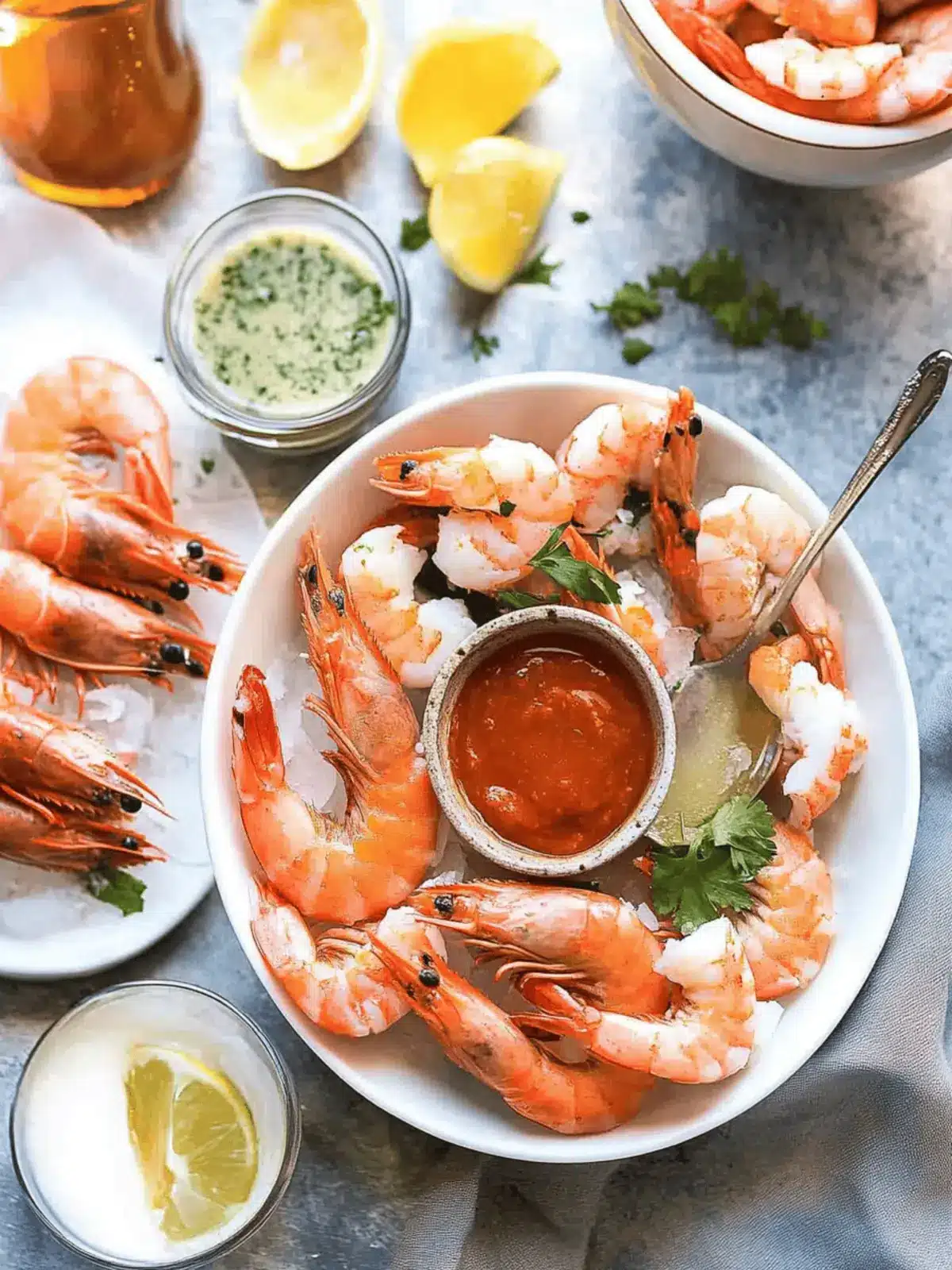 Prawn Dipping Sauces (Seafood Sauces)
