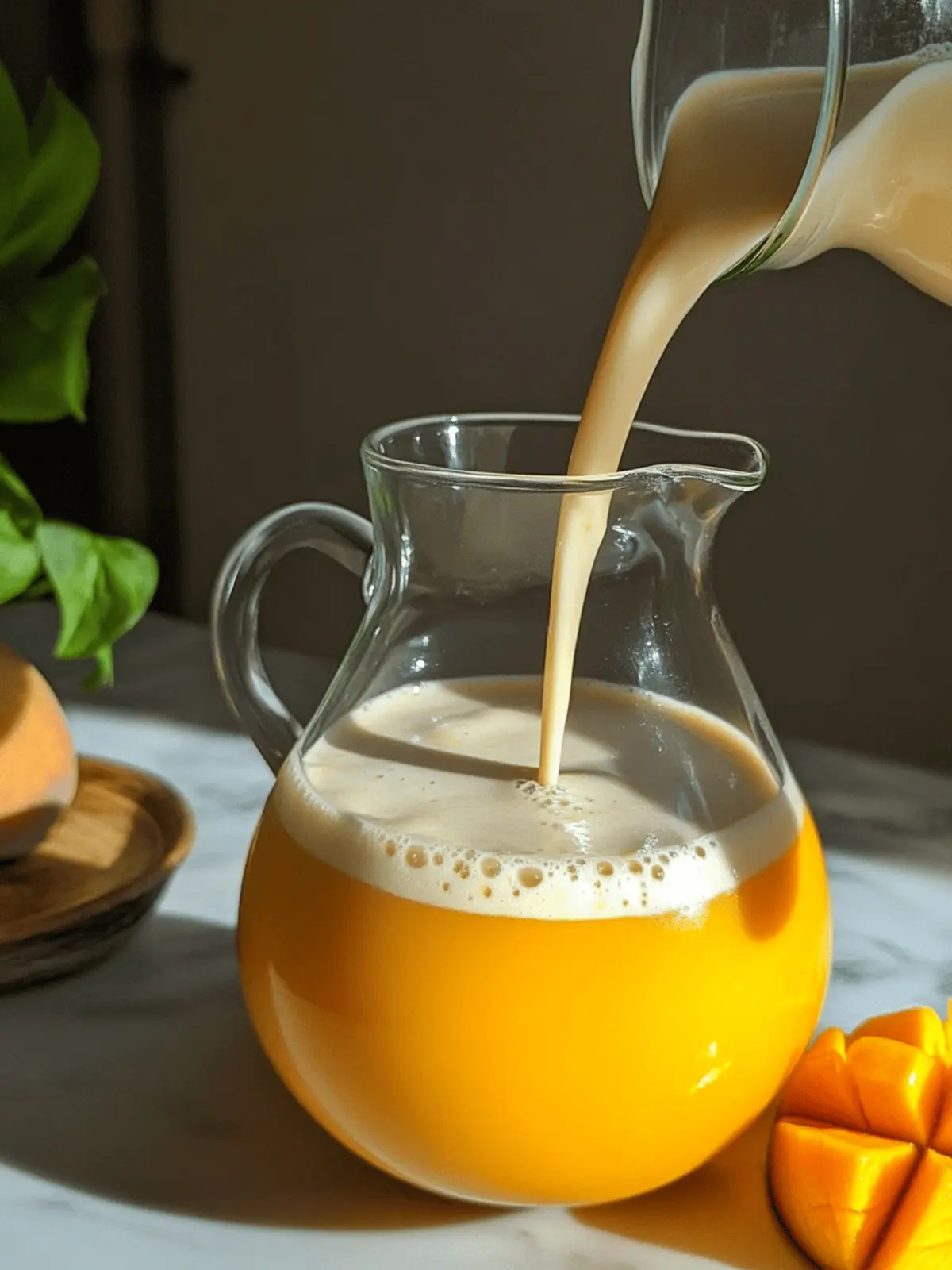 Mango Milk (Easy & Dairy-free)