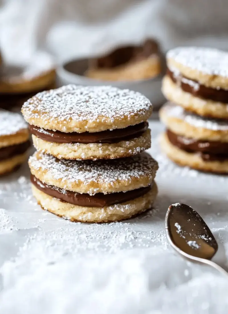 Nutella Sandwich Cookies