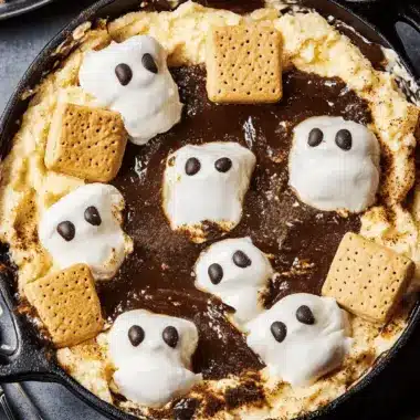 Spooky Ghost S'mores Dip You Can Whip Up in Minutes 9 Ghost S'mores Dip