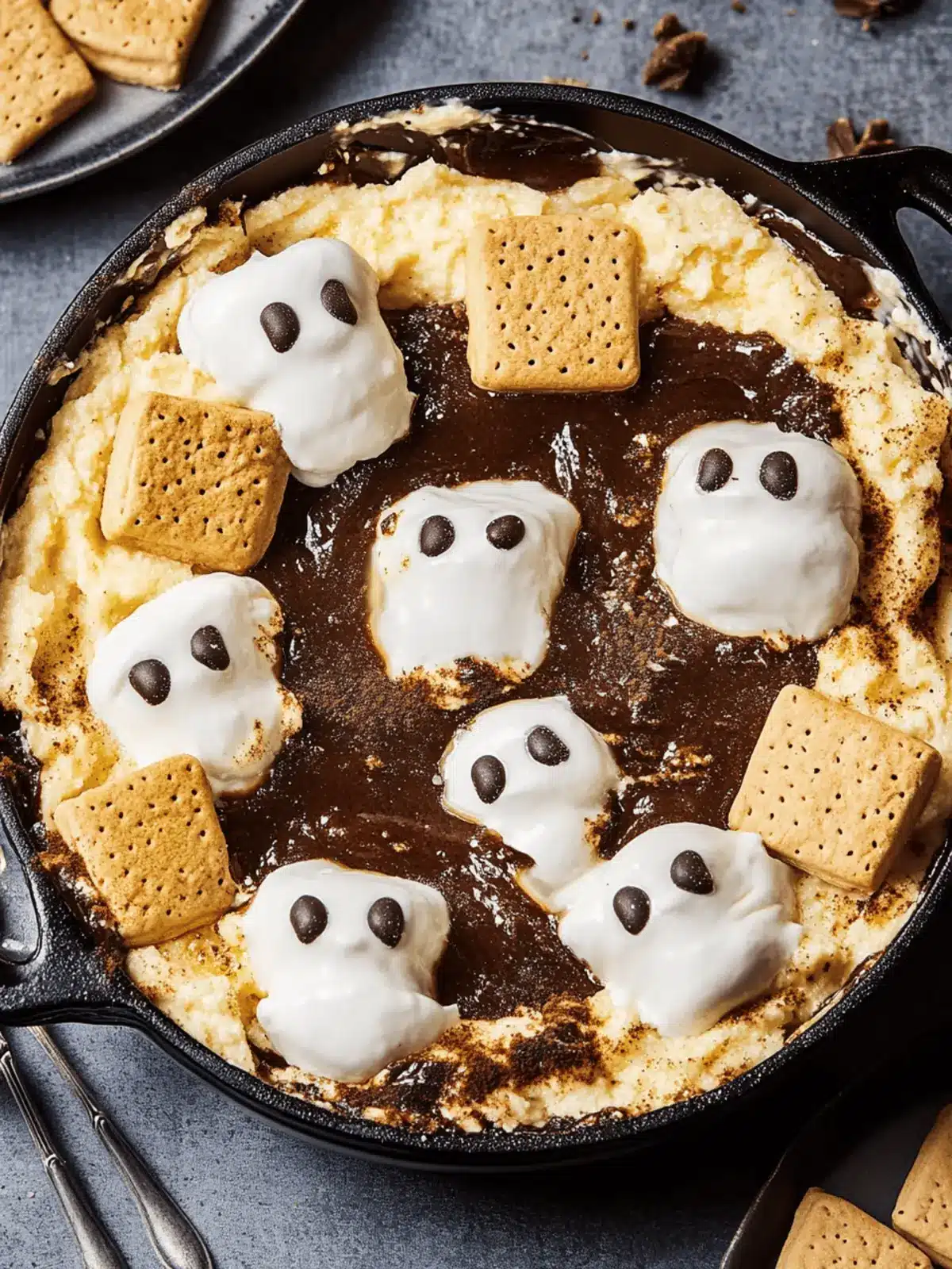 Spooky Ghost S'mores Dip You Can Whip Up in Minutes 5 Ghost S'mores Dip
