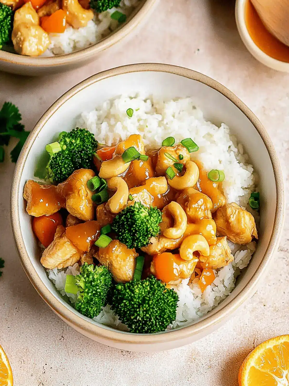 Orange Cashew Chicken