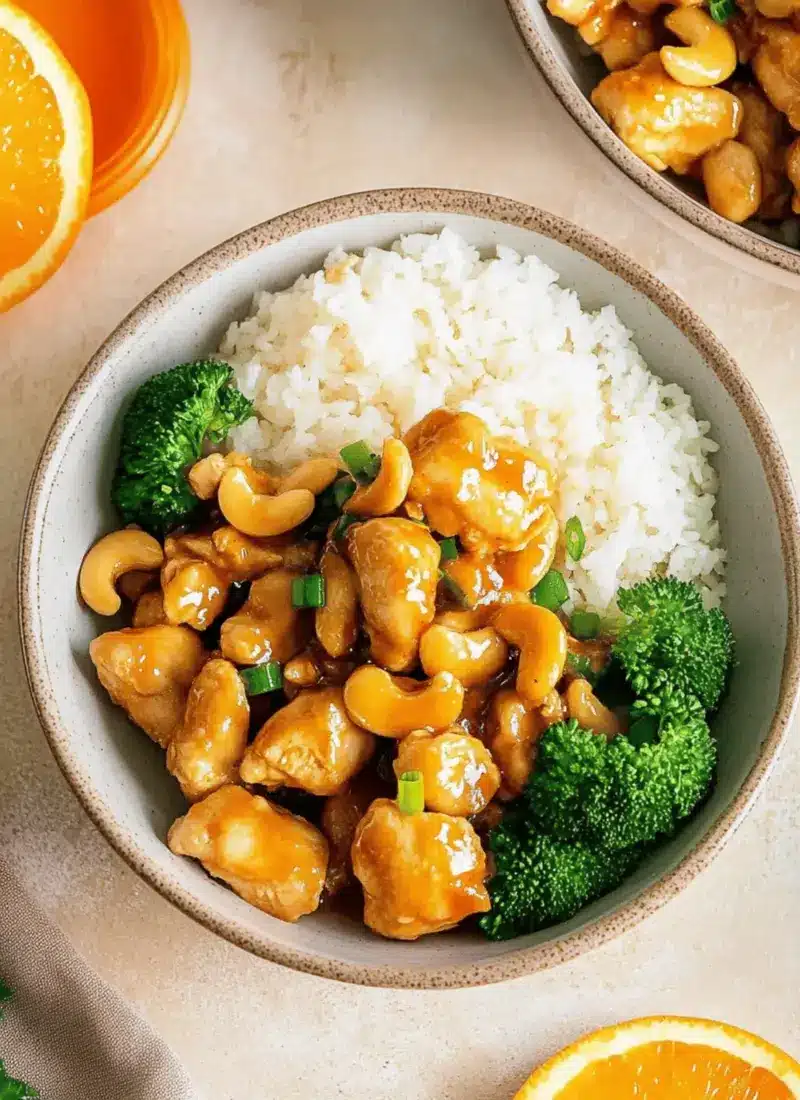 Orange Cashew Chicken