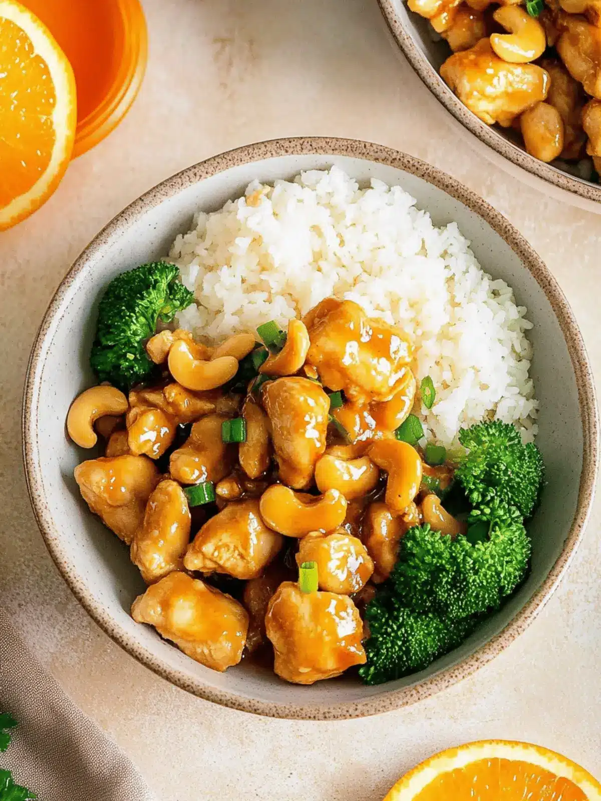 Orange Cashew Chicken