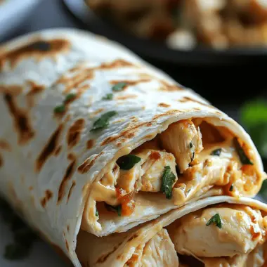 Mastering Ooey-gooey Cheesy Garlic Chicken Wraps: A Tasty Journey