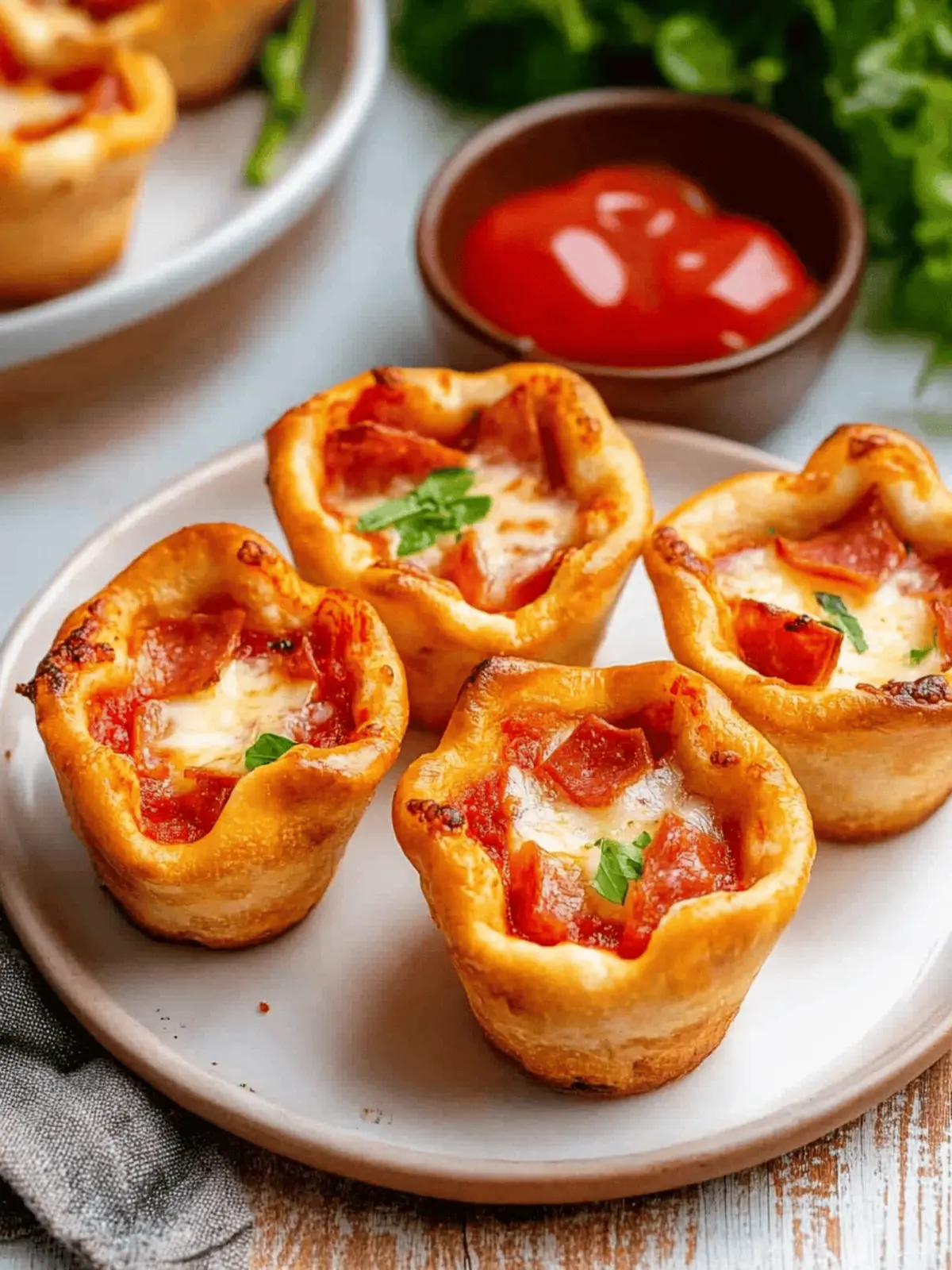 Pizza Cups