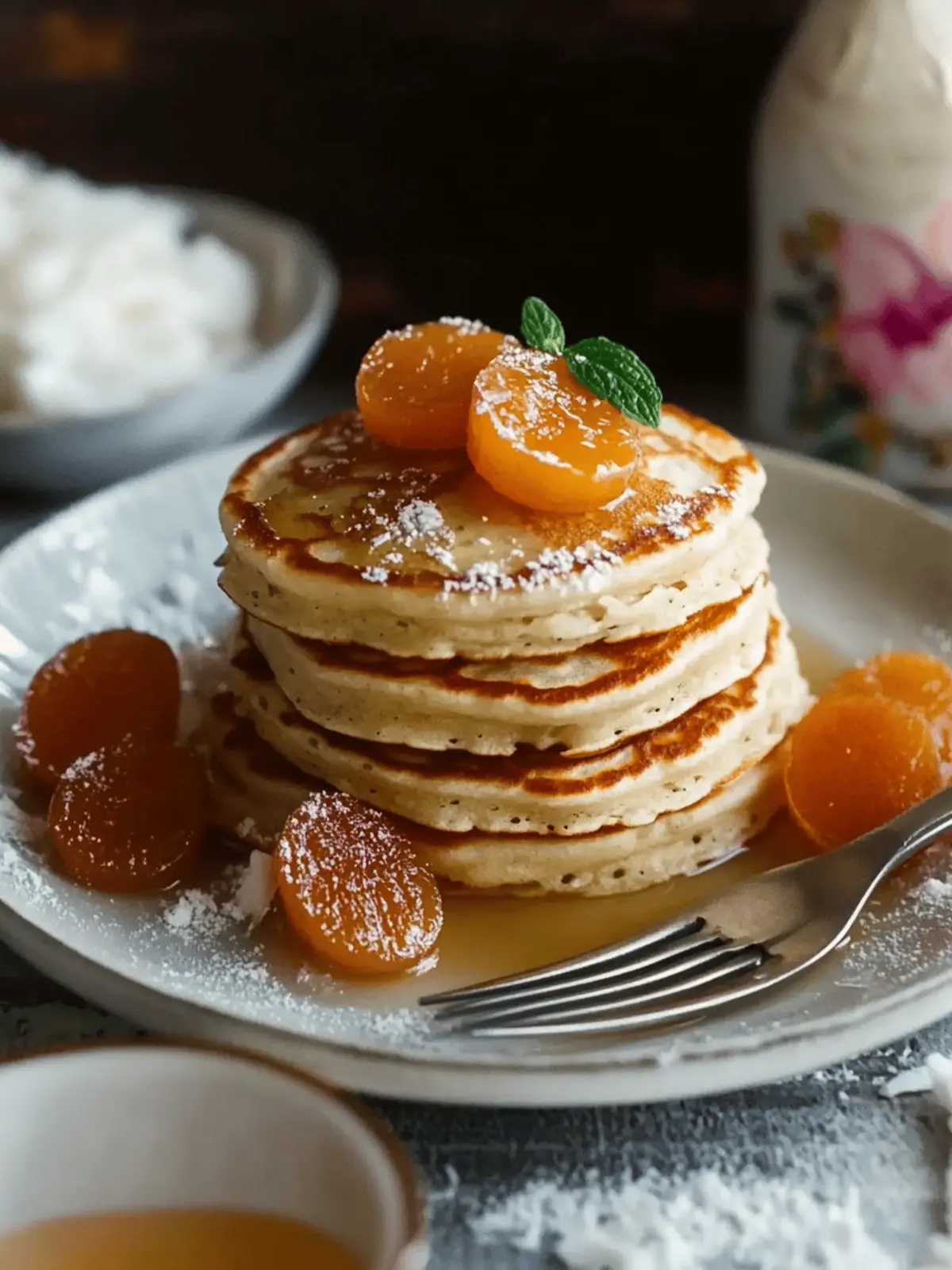 Coconut Flour Pancakes