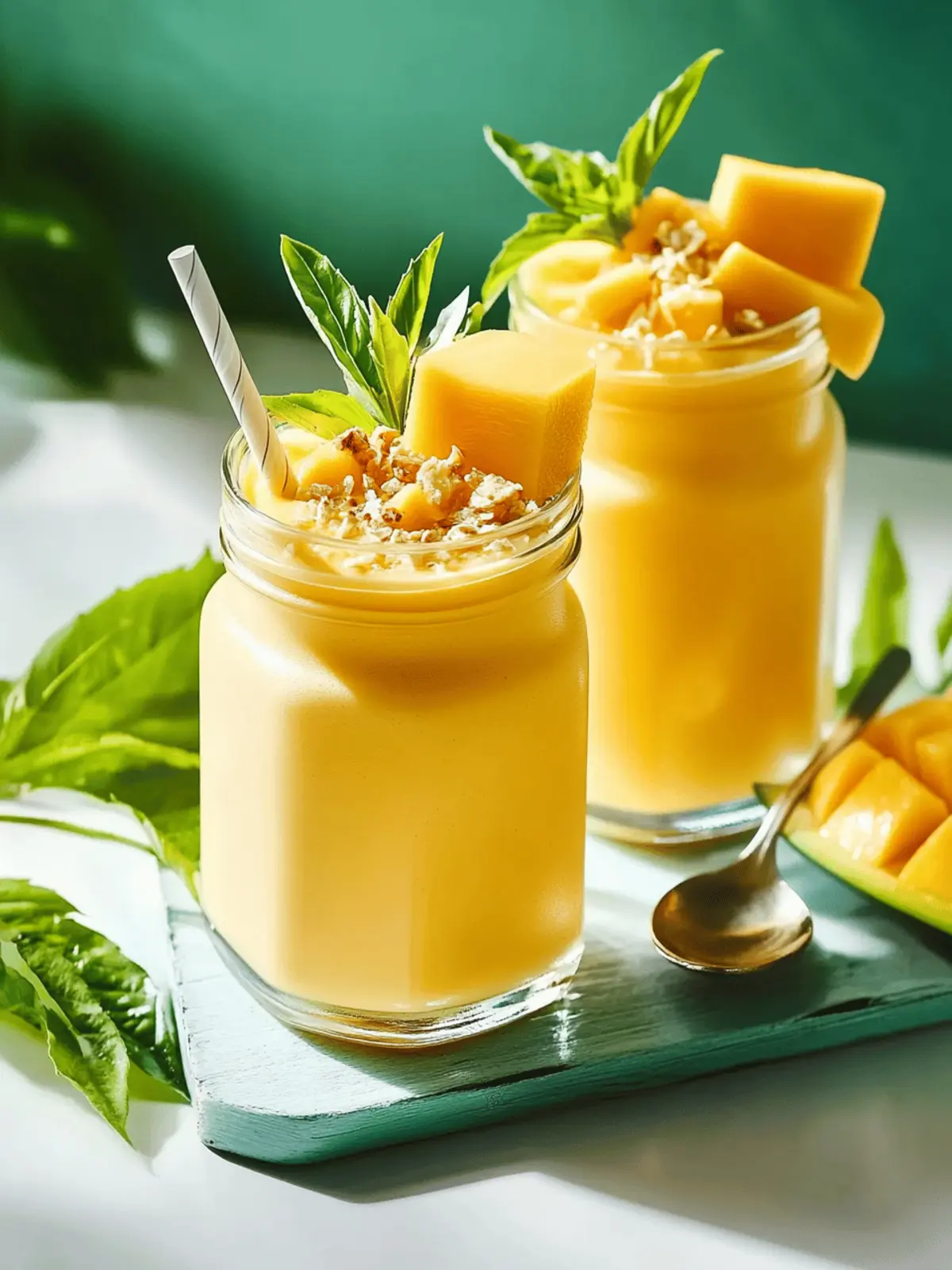 Creamy Mango Milkshake Bliss: Your Summer Cooler Awaits 5 Mango Milkshake