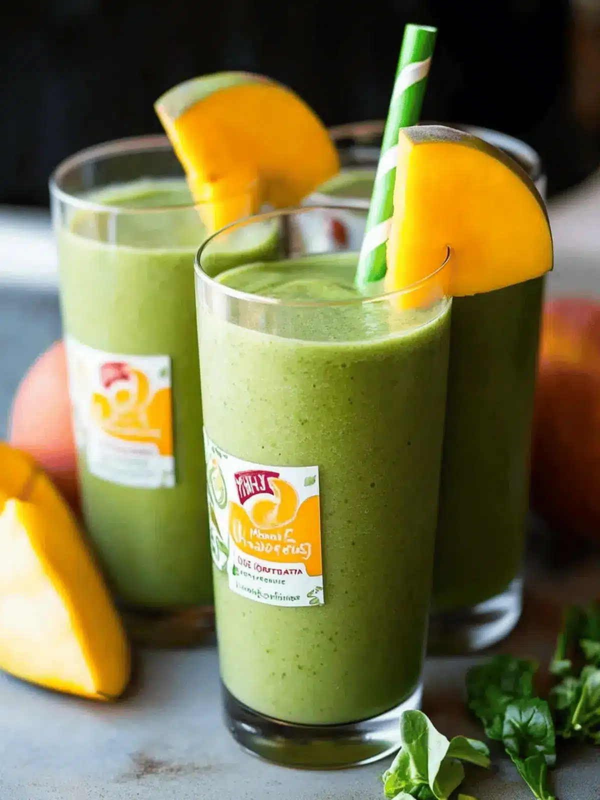 Mango Green Smoothie