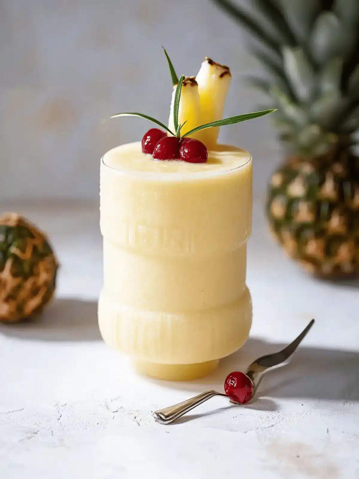 Pina Colada Mocktail (Virgin Pina Colada Recipe)