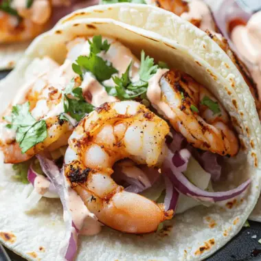 30 Minute Air Fryer Shrimp Tacos