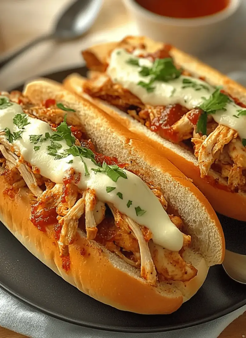Loaded Chicken Subs Recipe