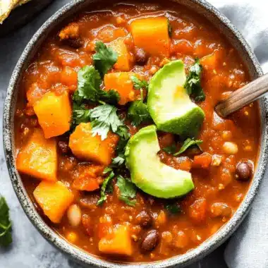 Easy No-Bean Pumpkin Chili