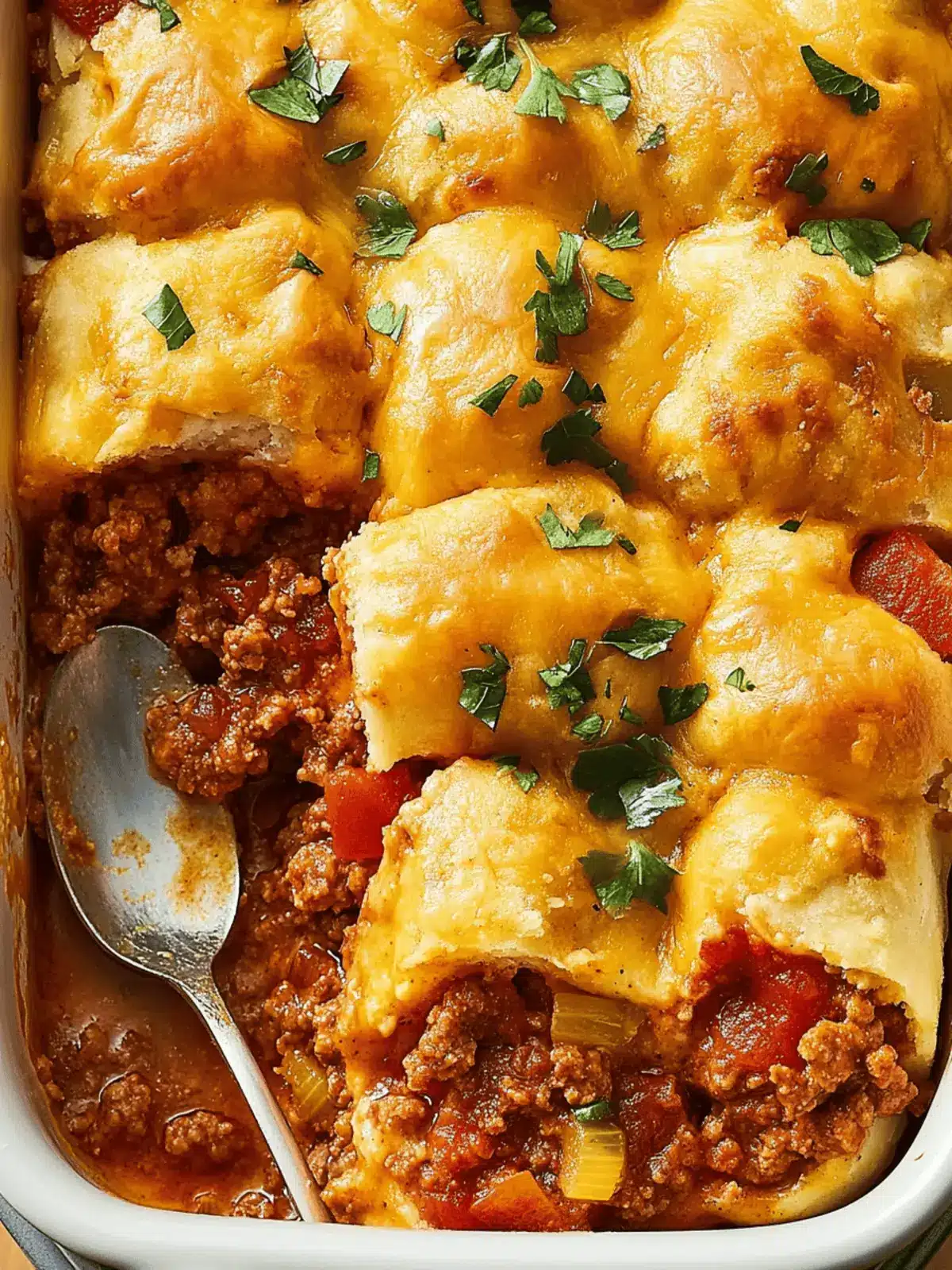 Sloppy Joe Casserole