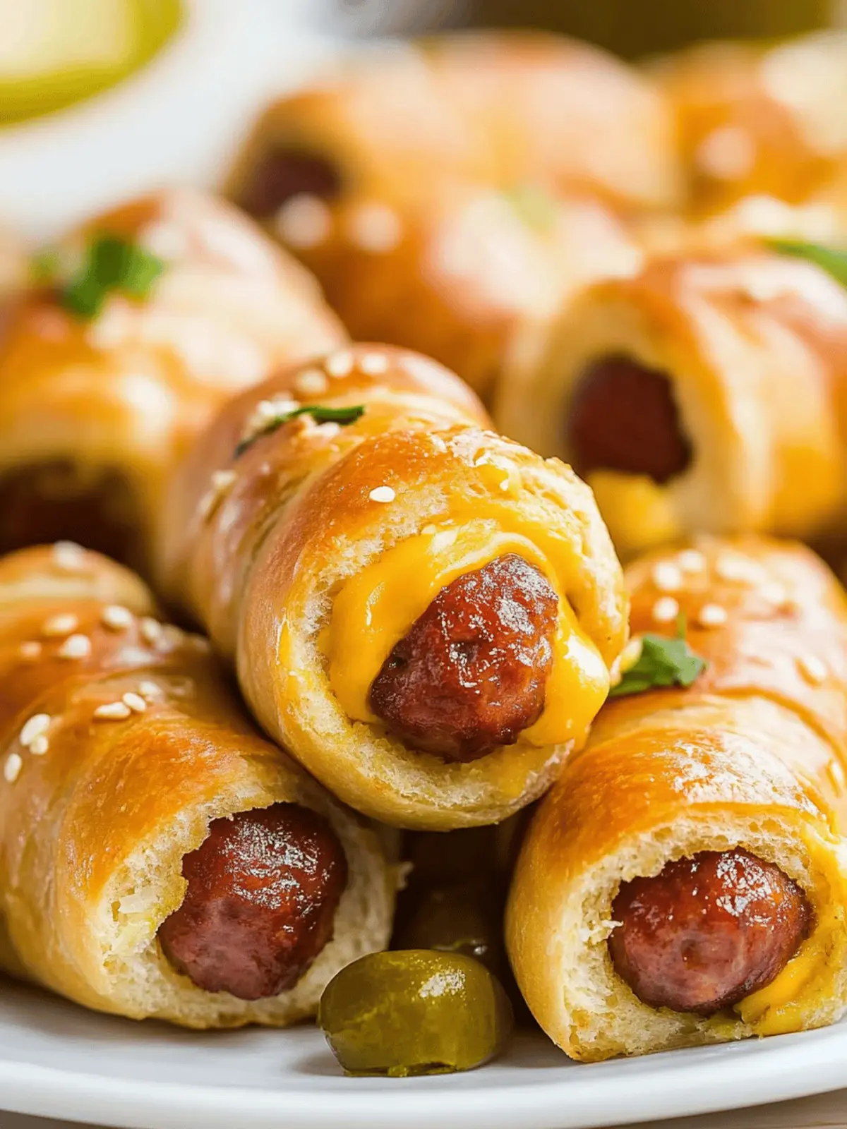 Cheeseburger Pigs in a Blanket: Your New Game Day Favorite 4 Cheeseburger Pigs in a Blanket