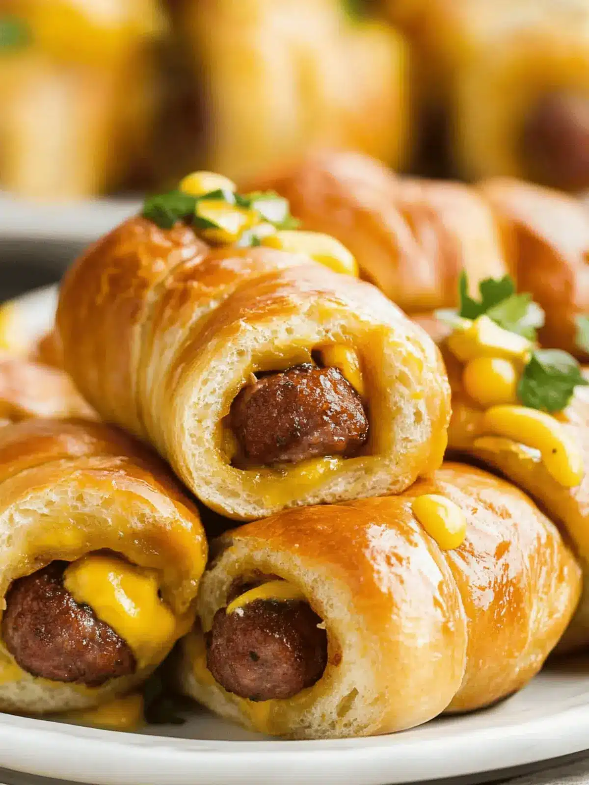 Cheeseburger Pigs in a Blanket: Your New Game Day Favorite 5 Cheeseburger Pigs in a Blanket