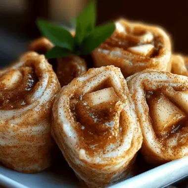 Cinnamon Apple Protein Rollups
