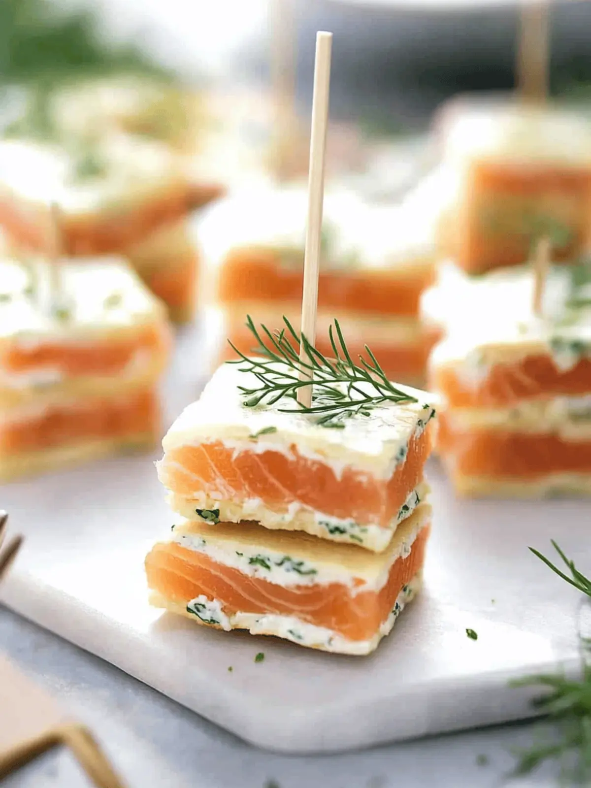 Smoked Salmon Appetizer Bites