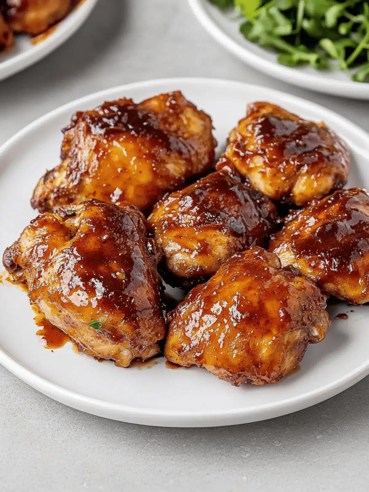 Air Fryer BBQ Chicken Thighs