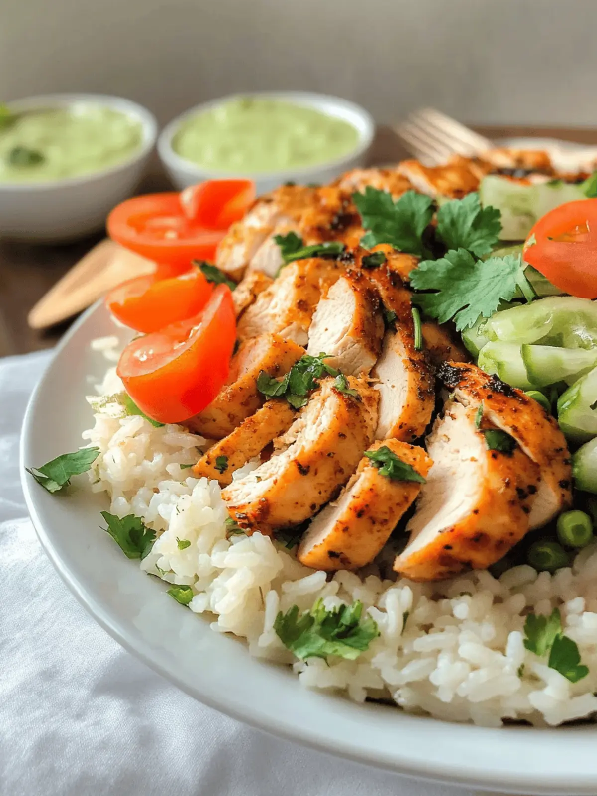 RECIPE FOR CHICKEN RICE BOWL