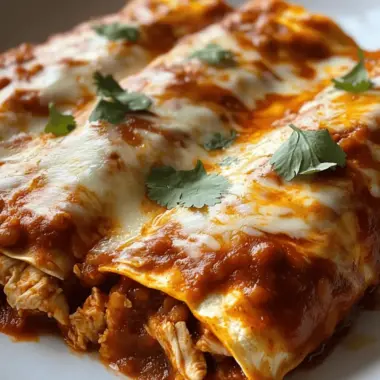 Bold 2-Step Bean and Chicken Enchiladas Recipe to Devour