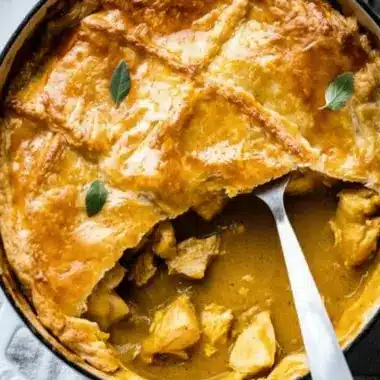 Easy Curried Chicken Pot Pie