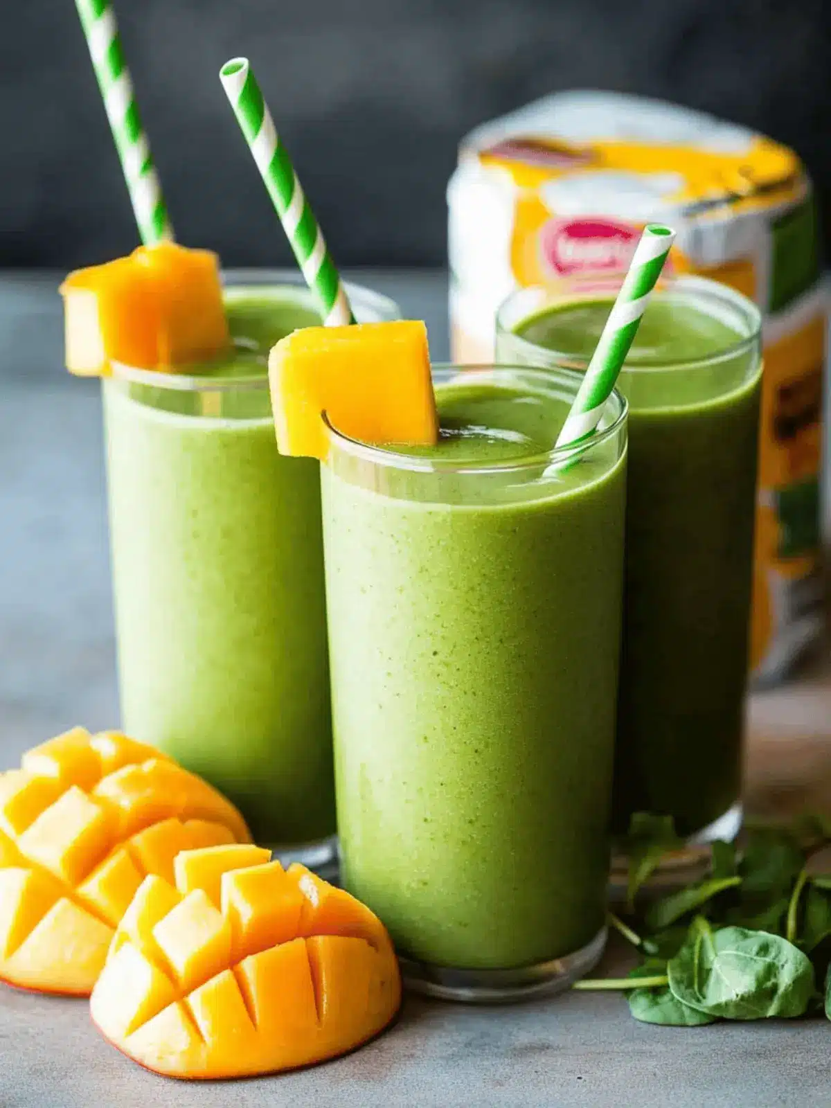 Mango Green Smoothie