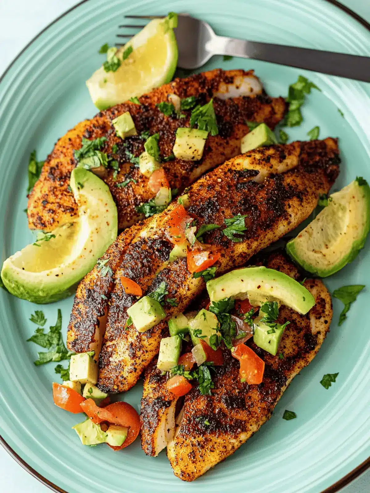 Blackened Tilapia