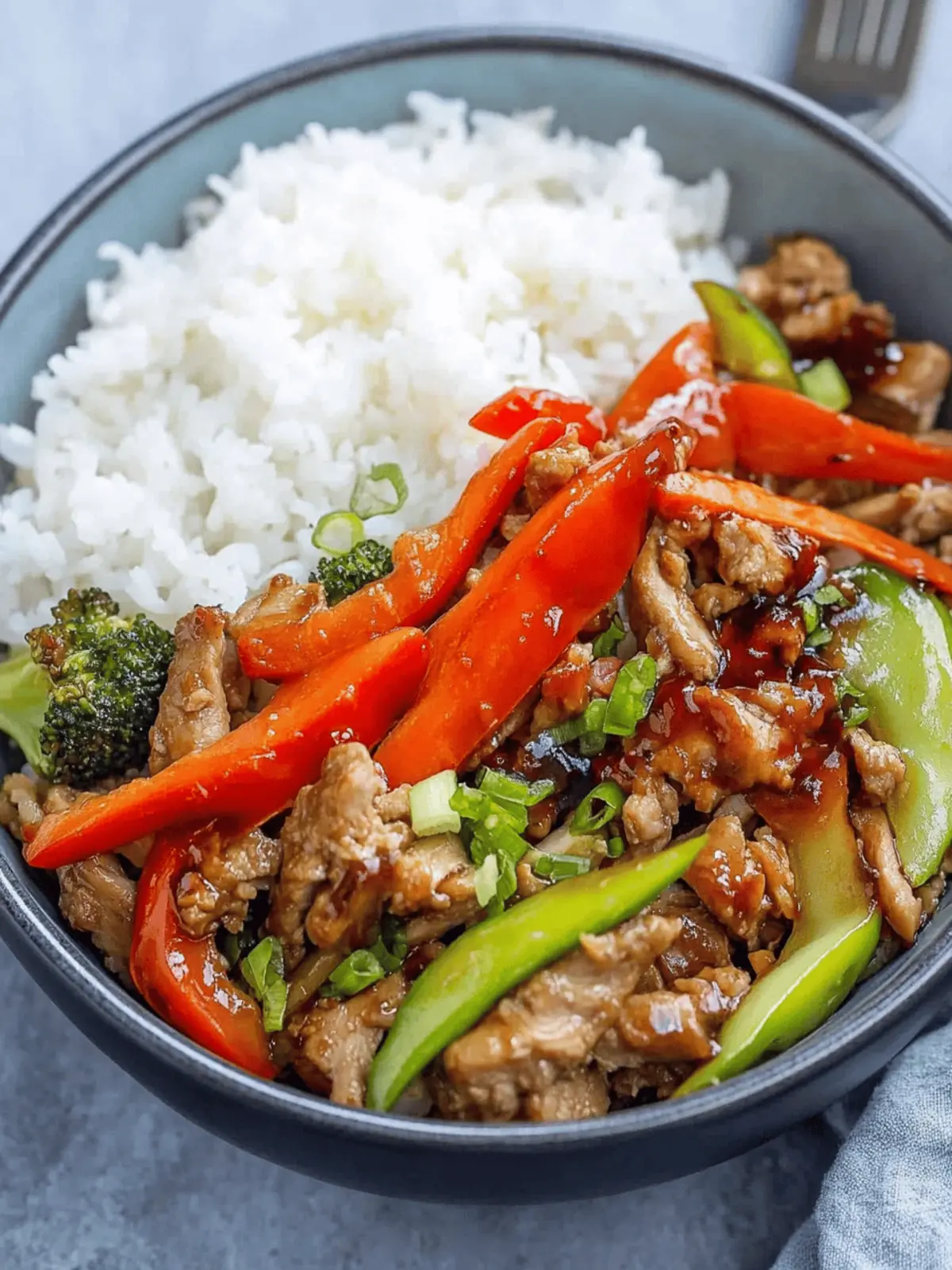 Easy Turkey Teriyaki Rice Bowl