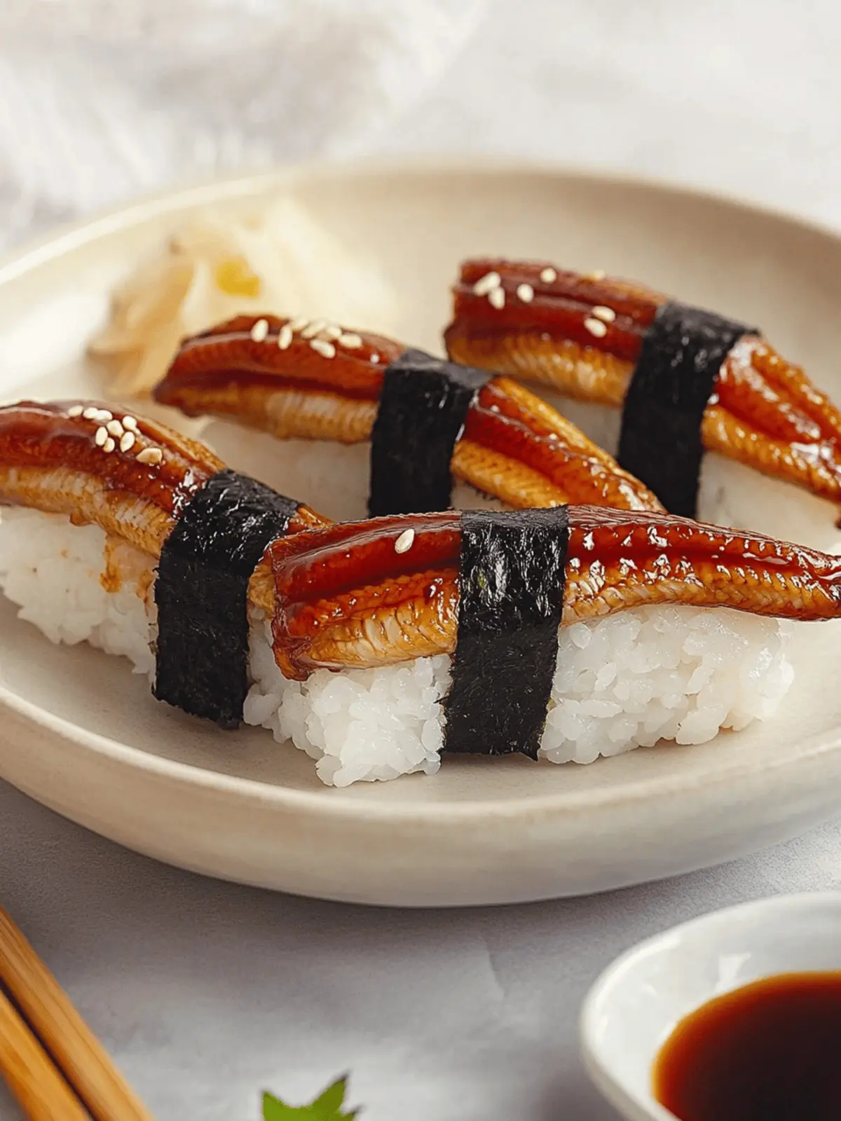Unagi Sushi (Eel Sushi)