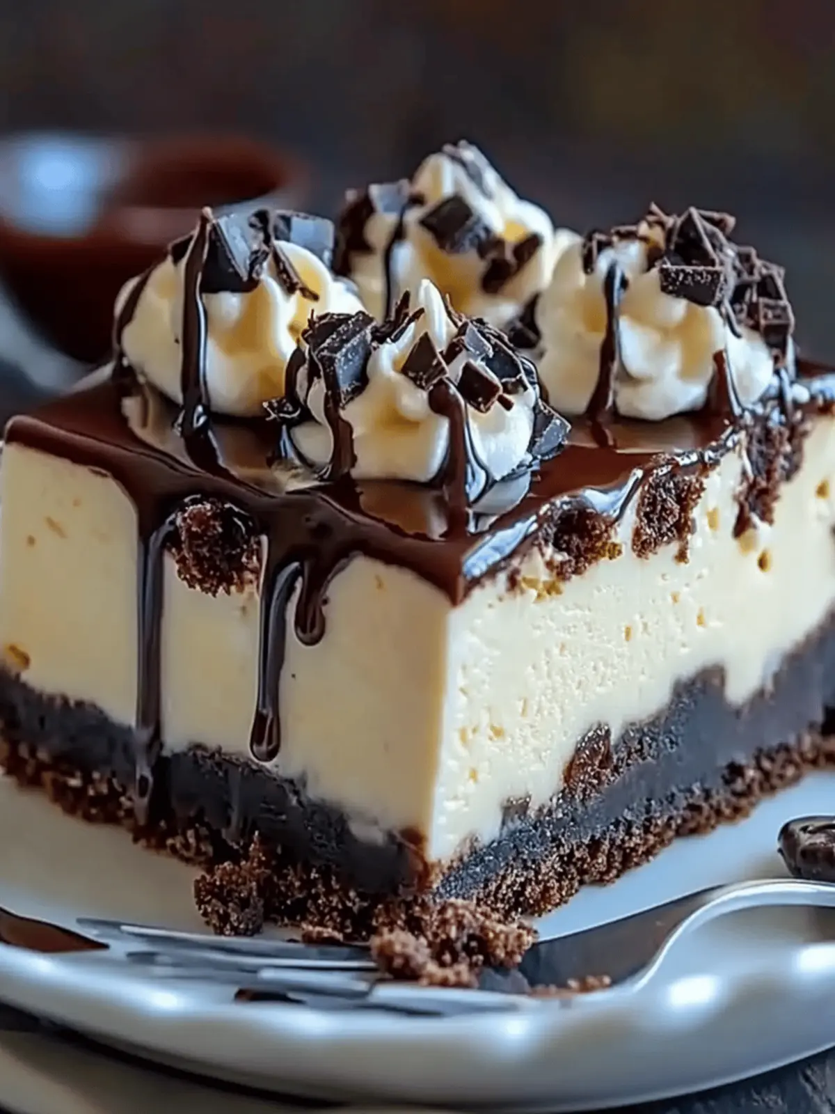 Hot Fudge Sundae Brownie Cheesecake – A Decadent Dessert