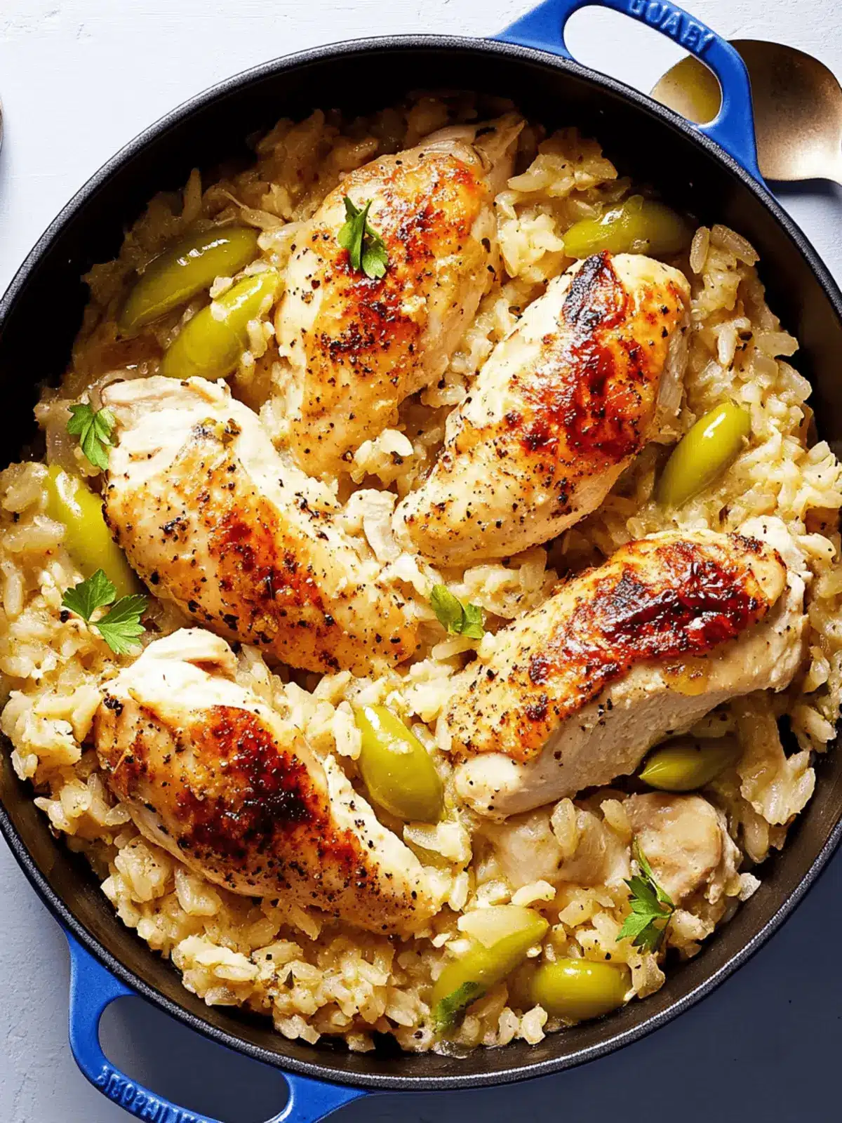 One-Pot Pepperoncini Chicken & Rice