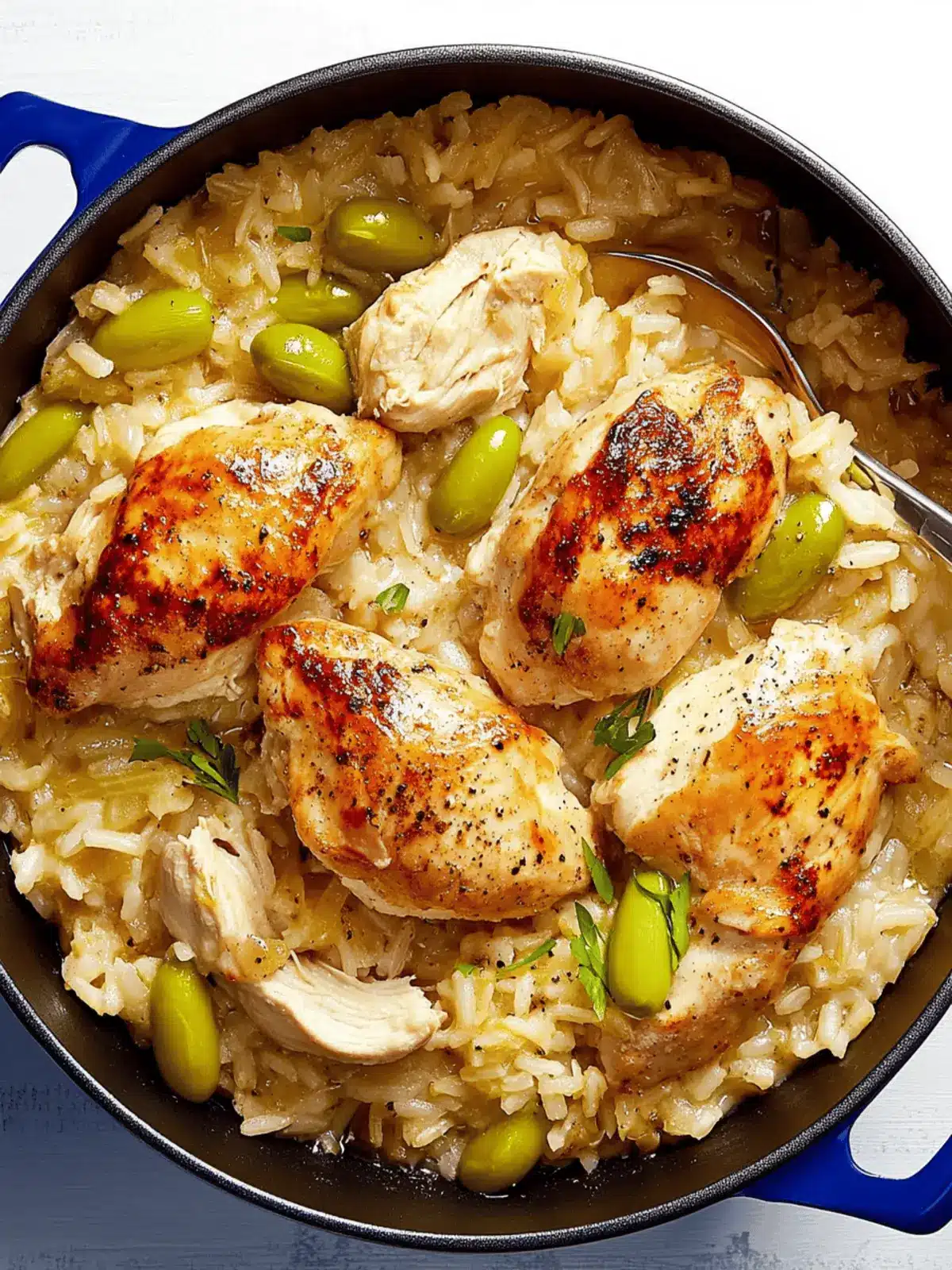 One-Pot Pepperoncini Chicken & Rice