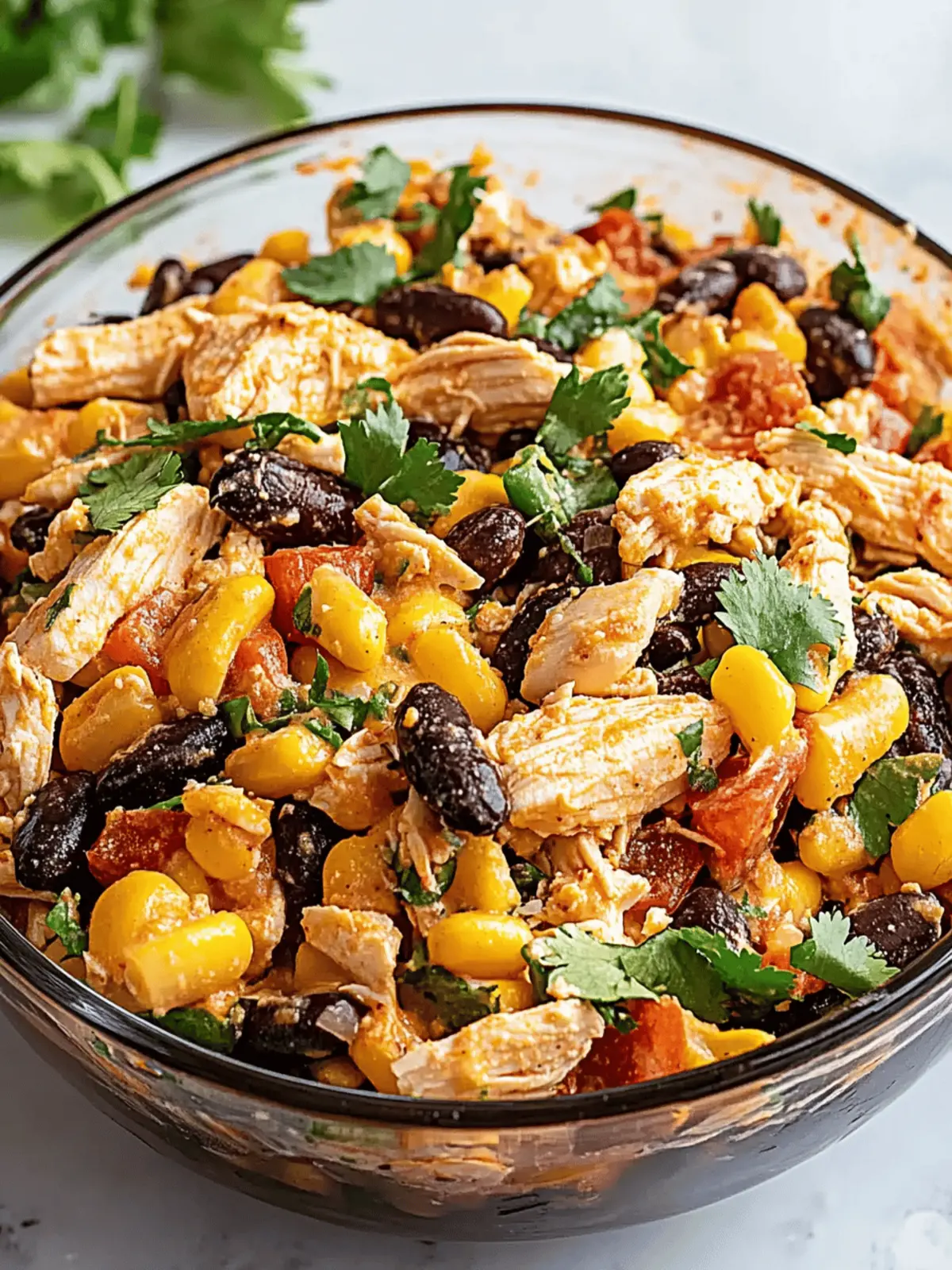 Quick Southwest Chicken Salad Recipe – A High-Protein Meal