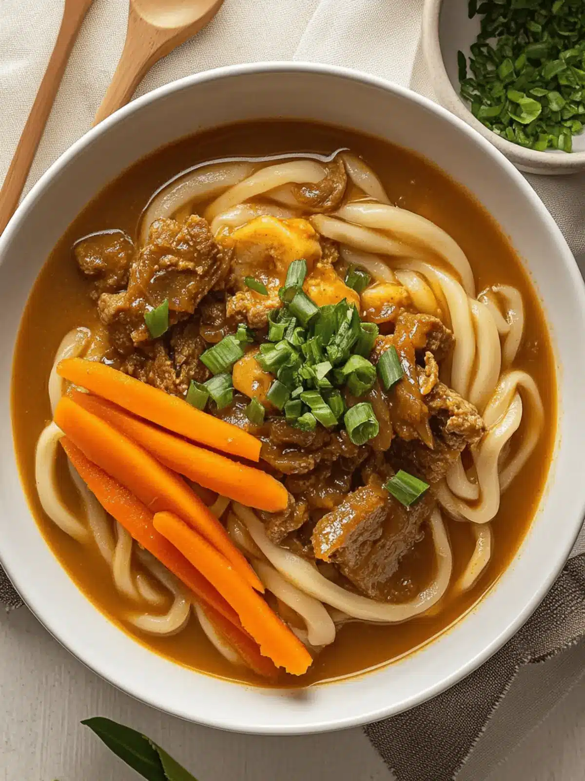 Savory Japanese Curry Udon in Just 30 Minutes Flat 3 Japanese Curry Udon