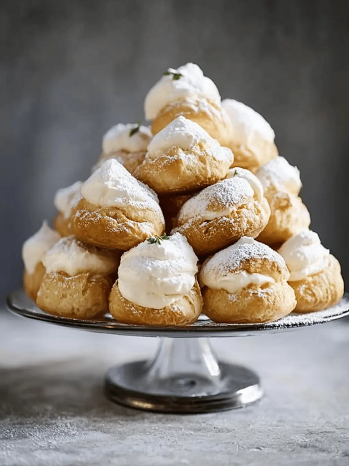 Delicious Cream Puffs: Light, Airy, and Oh-So-Creamy! 3 Cream Puffs