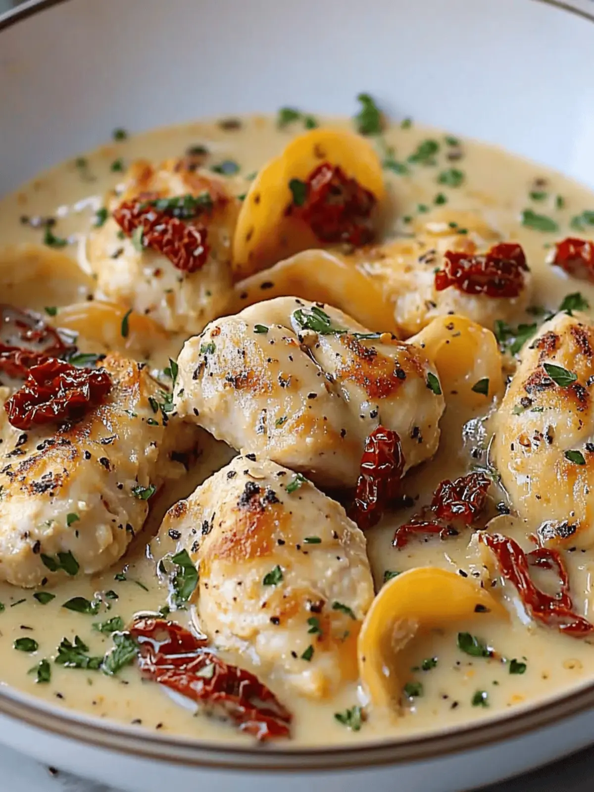 Creamy Sun-Dried Tomato Chicken