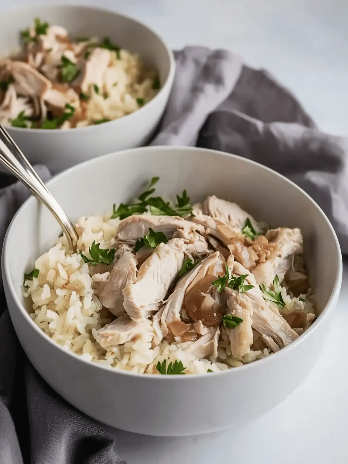 Boiled Chicken and Rice Recipe