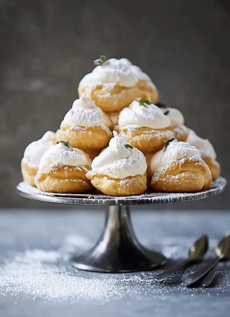 Delicious Cream Puffs: Light, Airy, and Oh-So-Creamy! 1 Cream Puffs