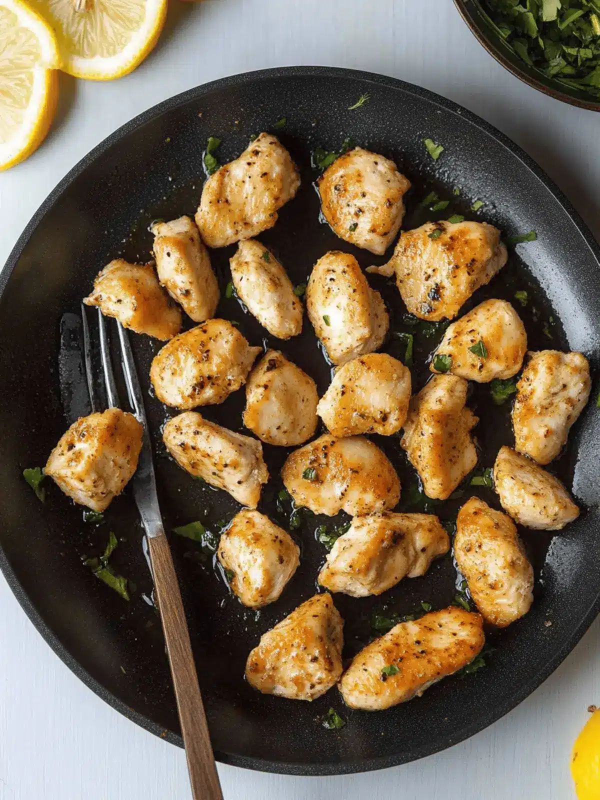 Lemon Pepper Chicken Bites