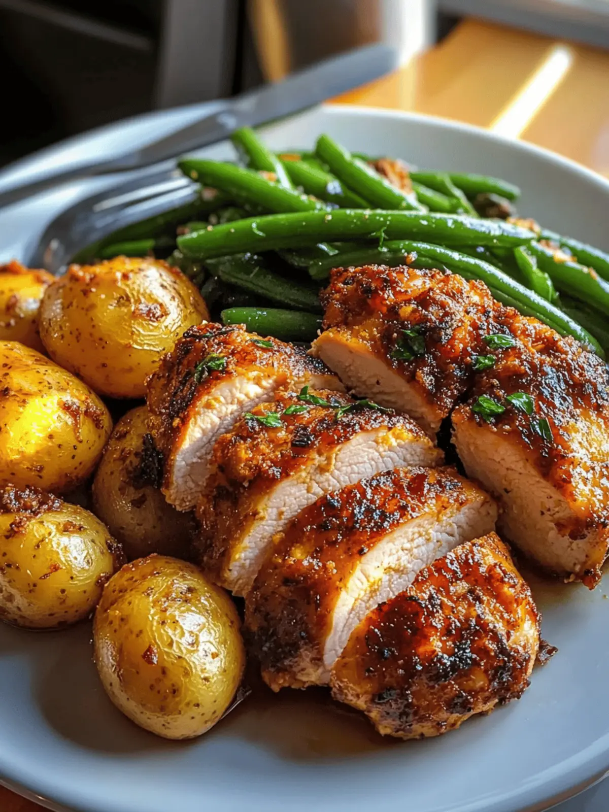 40-Minute Chicken Potatoes and Green Beans Recipe – Irresistible & Easy