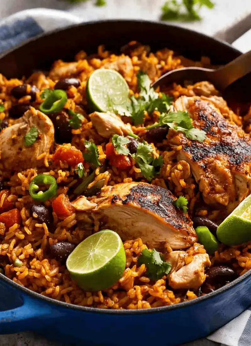 One Pot Mexican Chicken and Rice