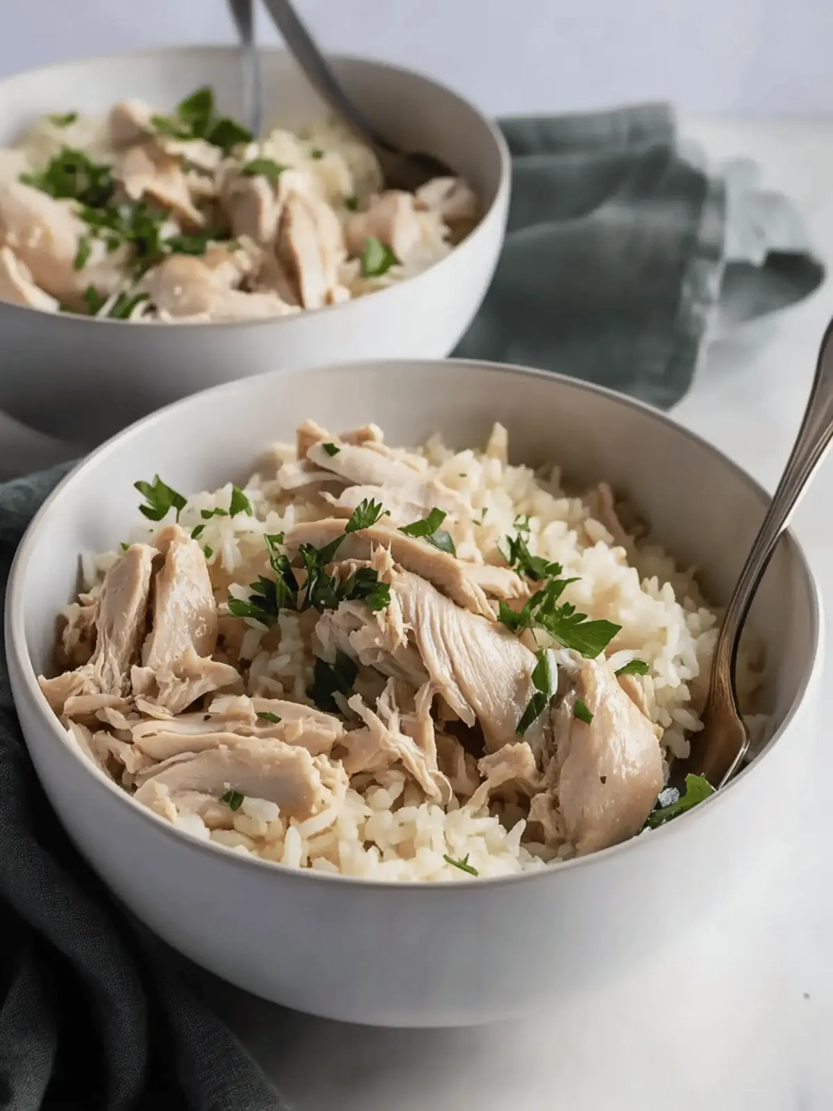 Boiled Chicken and Rice Recipe