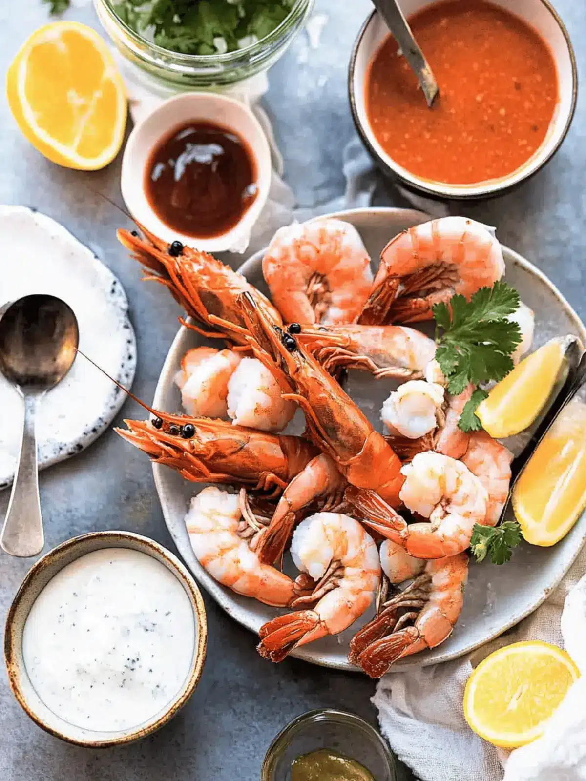 Prawn Dipping Sauces (Seafood Sauces)