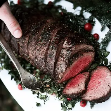Herb Roast Beef Tenderloin